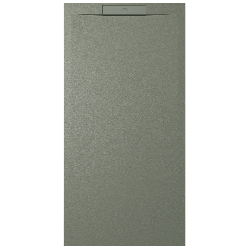 Receveur de douche West Stone sage 140x80cm 140 x 80cm, Gel Coat, pour intérieur et extérieur