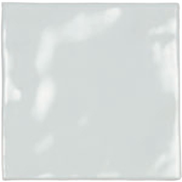 faïence Zel blanco brillant 10 x 10cm, Pate blanche, pour intérieur
