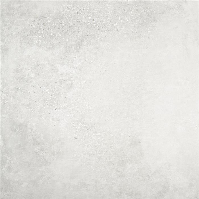 carrelage aspect béton Amstel Blanco in&out 100 x 100cm, Grès cérame, pour intérieur et extérieur