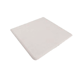 Margelle angle inversé Grenoble Perla 34 x 34cm, Ciment, pour intérieur et extérieur