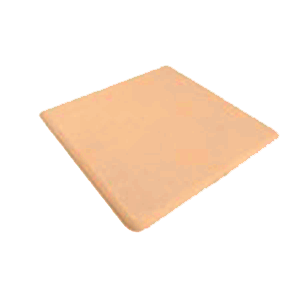 Margelle angle inversé Grenoble Terracota 34 x 34cm, Ciment, pour intérieur et extérieur