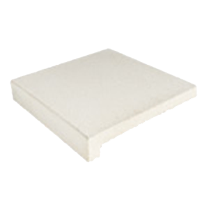 Margelle angle droit piscine Coronacion Blanc 50 x 50cm, Ciment, pour intérieur et extérieur