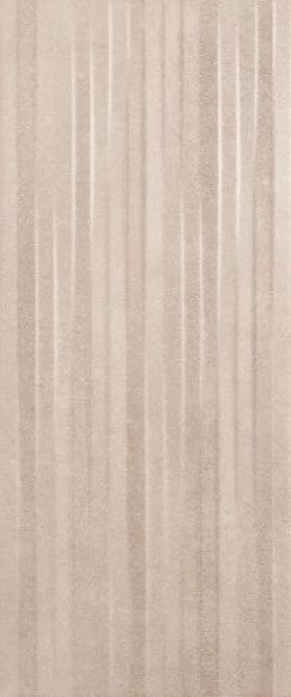 Faience Auckland Beige Relieve 25x60cm 60 x 25cm, Pate rouge, pour intérieur