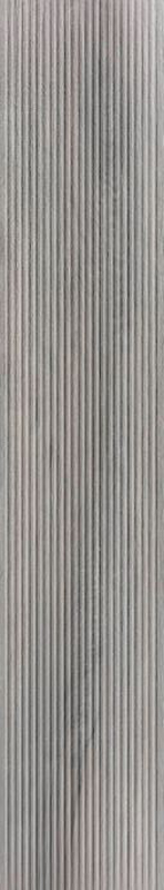carrelage antidérapant Borneo Deck gris 120 x 30cm, Grès cérame, pour intérieur et extérieur