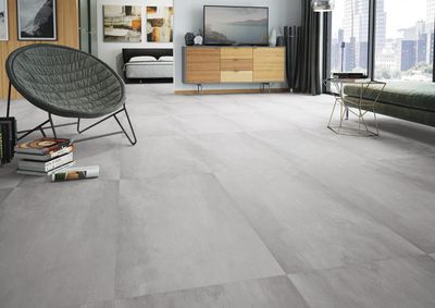 Carrelage grès cérame porcelainé grand format - Tassero gris 120x60