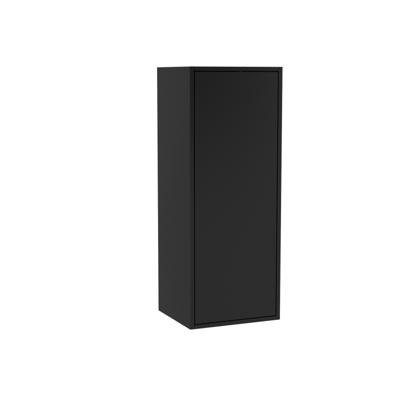 Colonne Gamma Noir 80cm 35x90x30.5cm, Melaminé, pour intérieur et extérieur