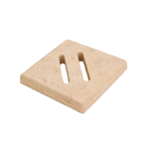 Margelle drainage angle Nerja Multisal 20 x 20cm, Ciment, pour intérieur et extérieur