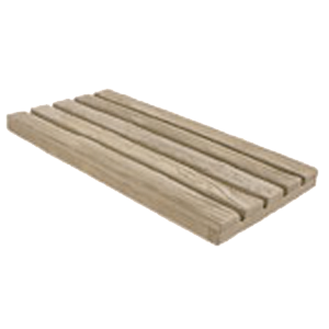 Margelle drainage Azores Musgo 50 x 25cm, Ciment, pour 