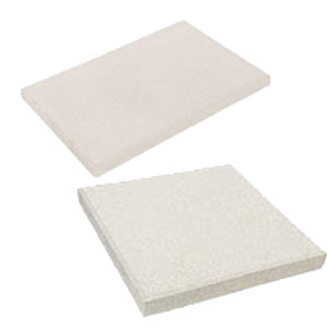 Dalle Duo-Goya Blanc - palette de 10.24m² 40 x 40cm, Ciment, pour intérieur et extérieur