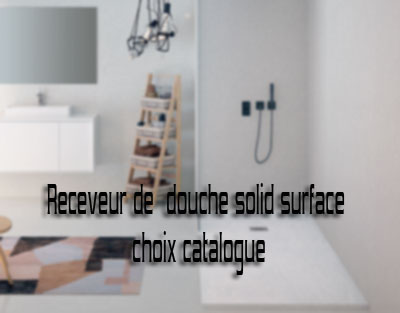Catalogue Receveur de douche Solid surface 200x120cm, Solid Surface, pour intérieur et extérieur