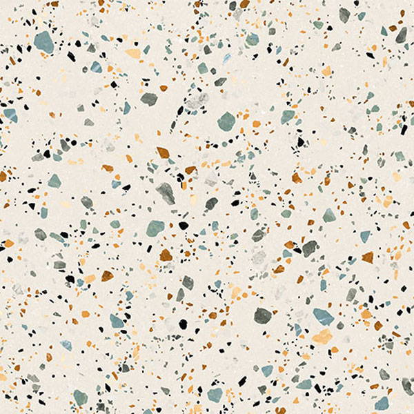 carrelage terrazzo Gobi Nude 60 x 60cm, Grès cérame, pour intérieur et extérieur