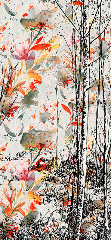 Carrelage Instinto décor autumn Bl-B 260 x 120cm, Grès cérame, pour intérieur et extérieur