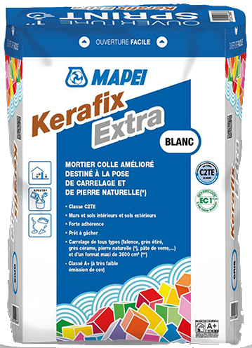 MAPEI Colle KERAFIX EXTRA BLANCHE C2TE (25kg) - 1197225