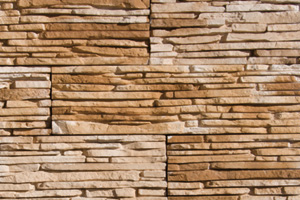 Parement Laredo Canela 50 x 12.5cm, Pierre naturelle, pour intérieur et extérieur