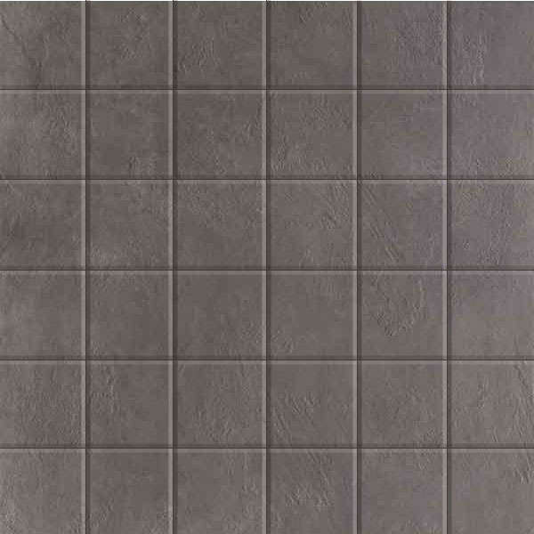 décor Mallas Newton graphite 30 x 30cm, Grès cérame, pour intérieur et extérieur