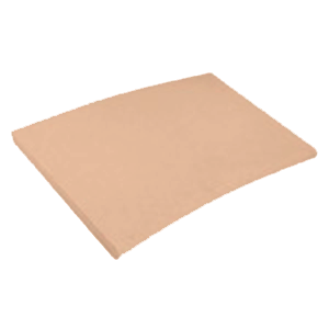 Margelle courbe Grenoble Saumon R-1.50 50 x 34cm, Ciment, pour intérieur et extérieur