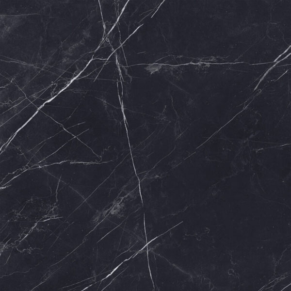 carrelage Marquina black brillant 60 x 60cm, Grès cérame, pour intérieur et extérieur