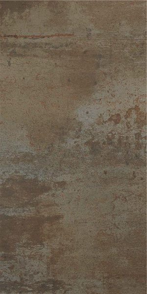 carrelage aspect metallique Metalo Oxide mat 120 x 60cm, Grès cérame, pour intérieur et extérieur