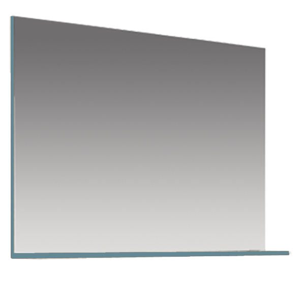 Miroir New Orleans Azul Soho laqué mat (avec tablette)