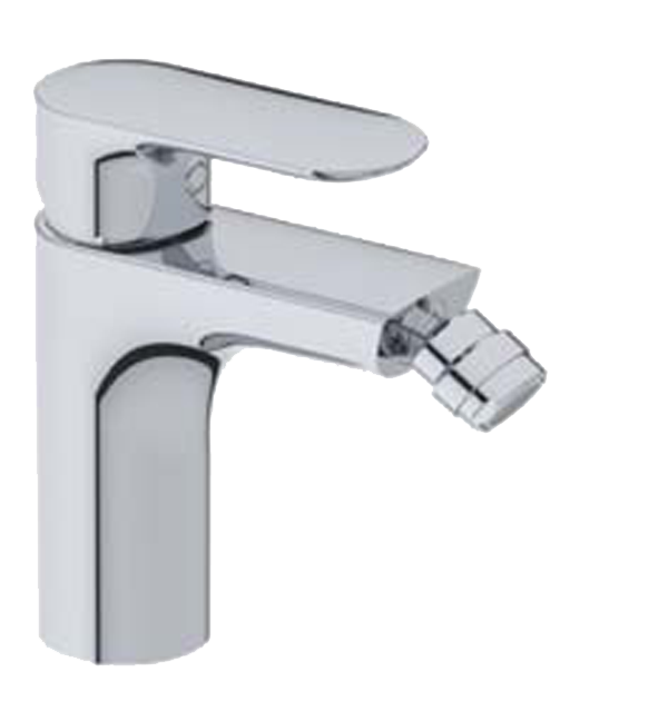 Mitigeur de bidet monocommande Alsacia chrome 165 x 105.5cm, Laiton, pour intérieur et extérieur