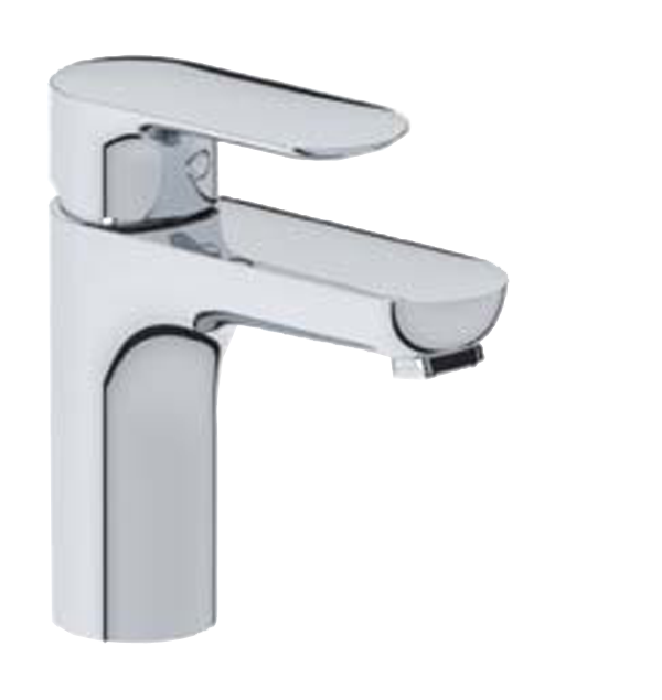 Mitigeur de lavabo monocommande Alsacia chrome 16.5 x 140cm, Laiton, pour intérieur et extérieur