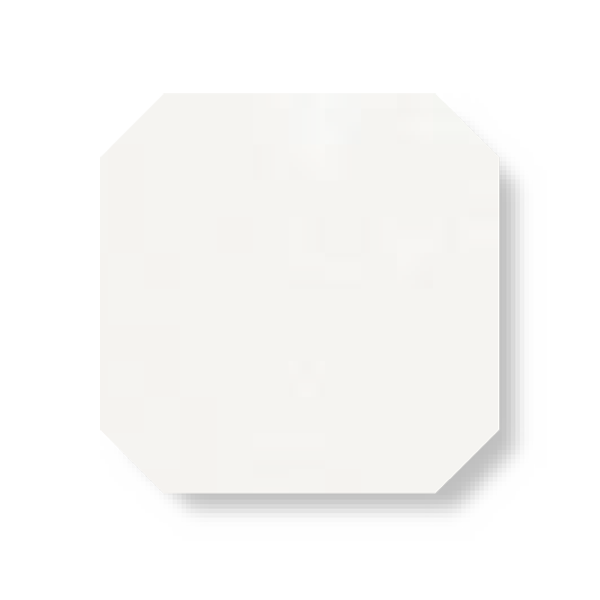 carrelage octogonal Octo white 20 x 20cm, Grès cérame, pour intérieur et extérieur