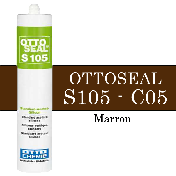 Silicone OTTOSEAL S105 - Marron C05 - 310ml