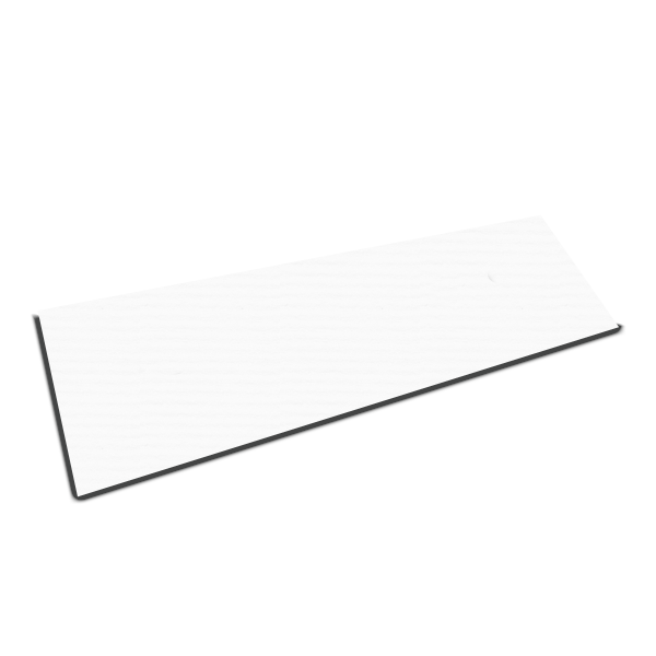 Plan solid surface 120cm blanc mat Disbain 120 x 46cm, Solid Surface, pour intérieur et extérieur