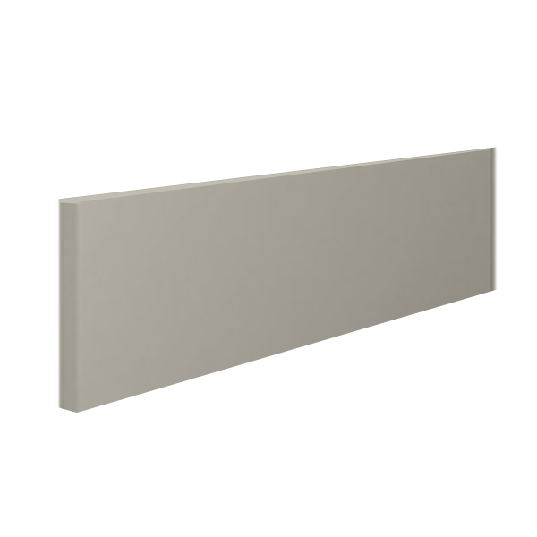 Plinthe droite Keratec Preto 8x30, Grès cérame, pour intérieur et extérieur
