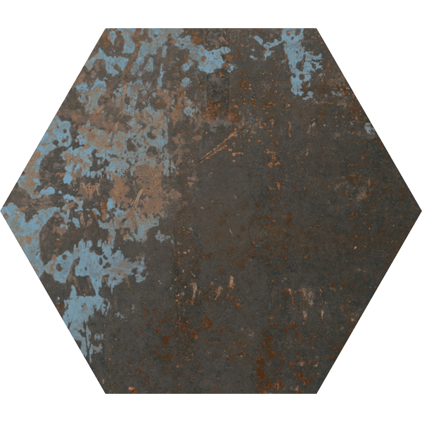 carrelage hexagonal Polaris 25 x 22cm, Grès cérame, pour intérieur et extérieur