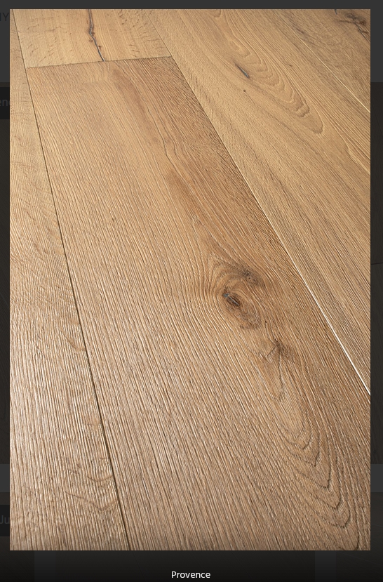 Parquet Provence 15- 4 x 190mm Brossé légérement fumé 190 x 19cm, Bois, pour