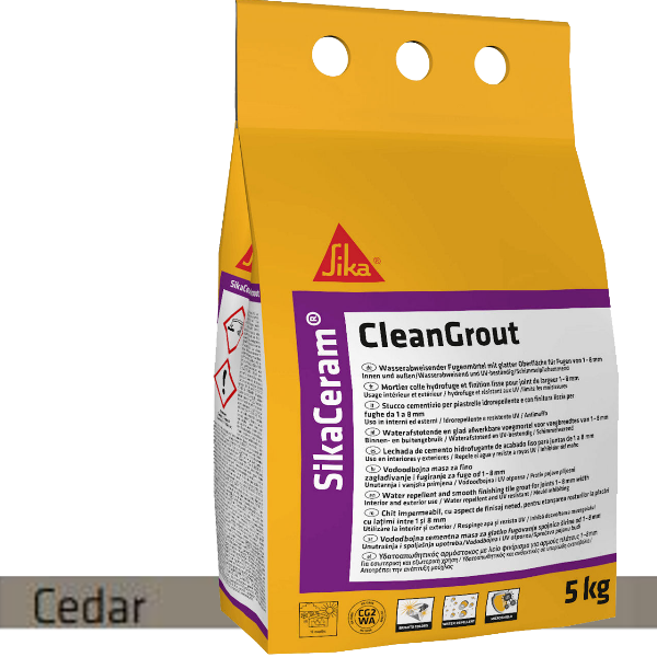 SIKA joint ciment Cleangrout Cedar 38 - 5Kgs
