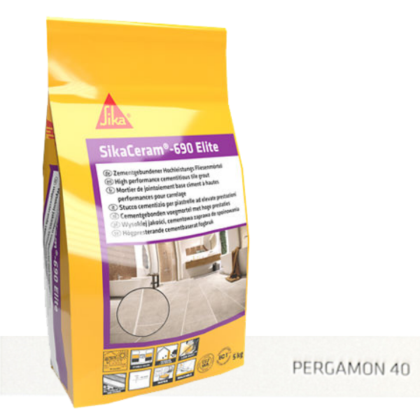 SIKA joint ciment 690 Elite Pergamon 40 - 5Kgs