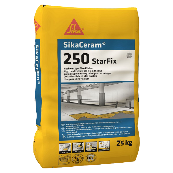 Colle carrelage SIKA Sikaceram 250 grise 25Kgs - 507369
