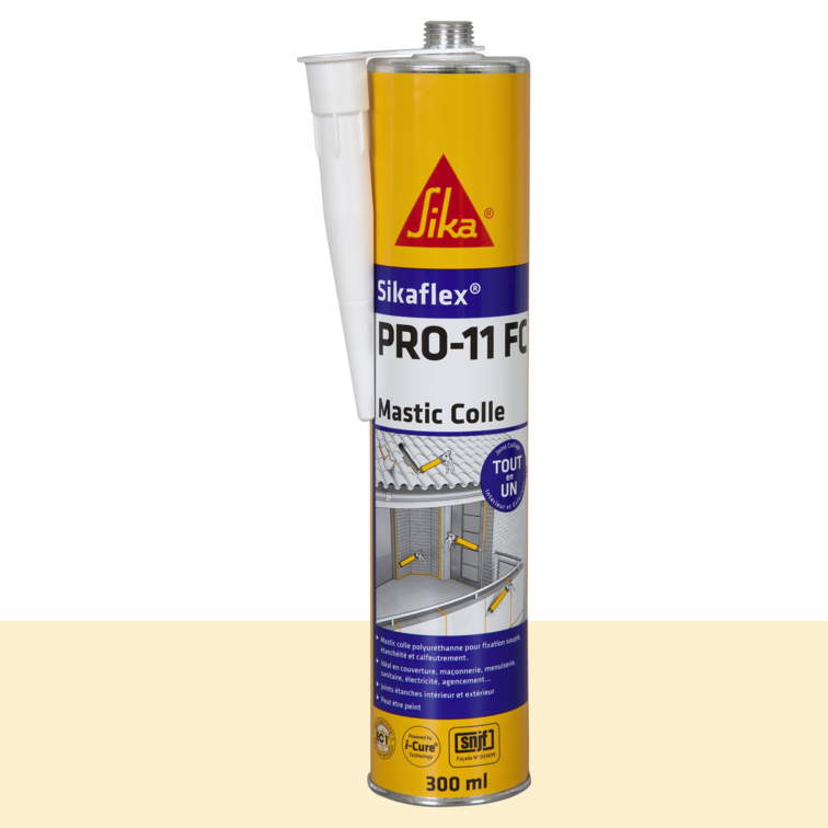 Sikaflex PRO-11 FC Beige - mastic colle à prise rapide 300ml