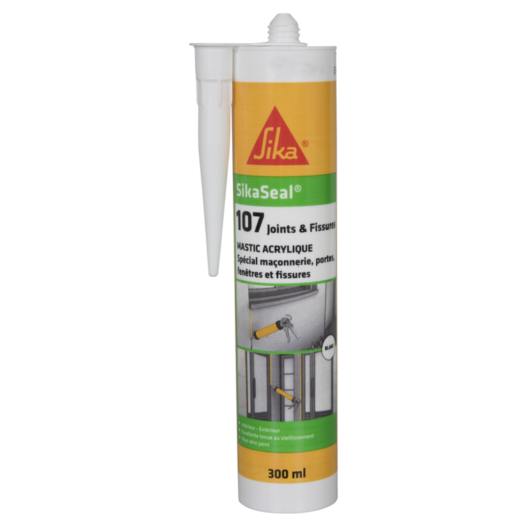 SikaSeal-107 joint et fissures Blanc 300ml