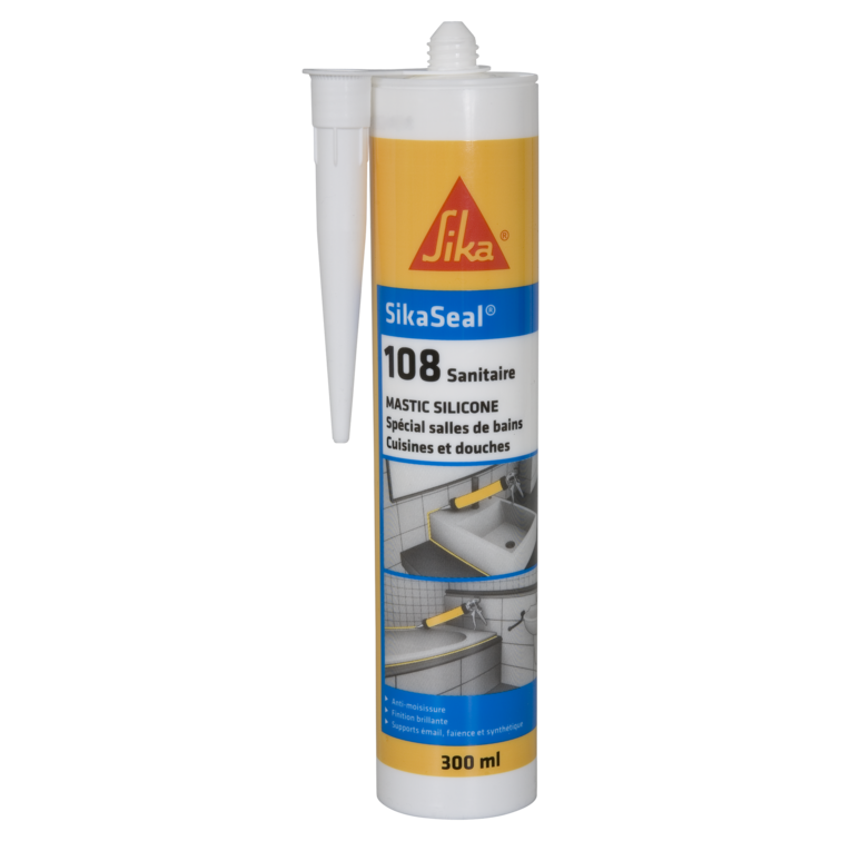 SikaSeal-108 Sanitaire transparent 300ml