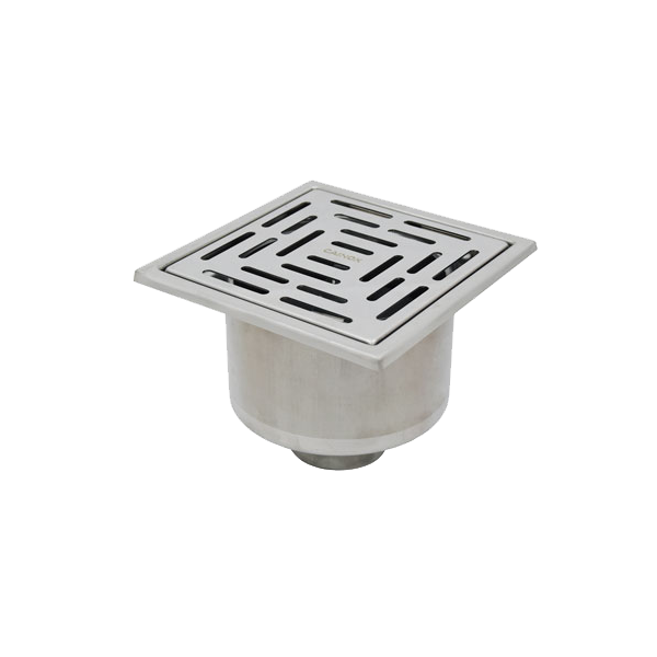 Siphon 20x20cm Inox 510200 20x20cm, Inox, pour 