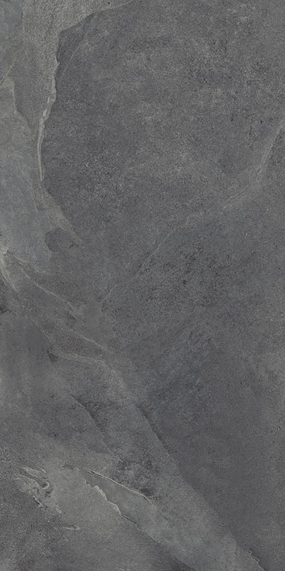 Dalle 2cm Slash Dark Grey 61x122cm - R11 122 x 61cm, Grès cérame, pour intérieur et extérieur