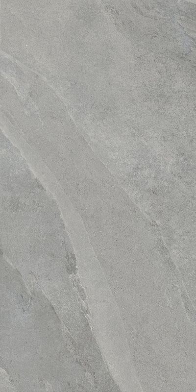 Dalle 2cm Slash Mid Grey 61x122cm - R11 122 x 61cm, Grès cérame, pour intérieur et extérieur