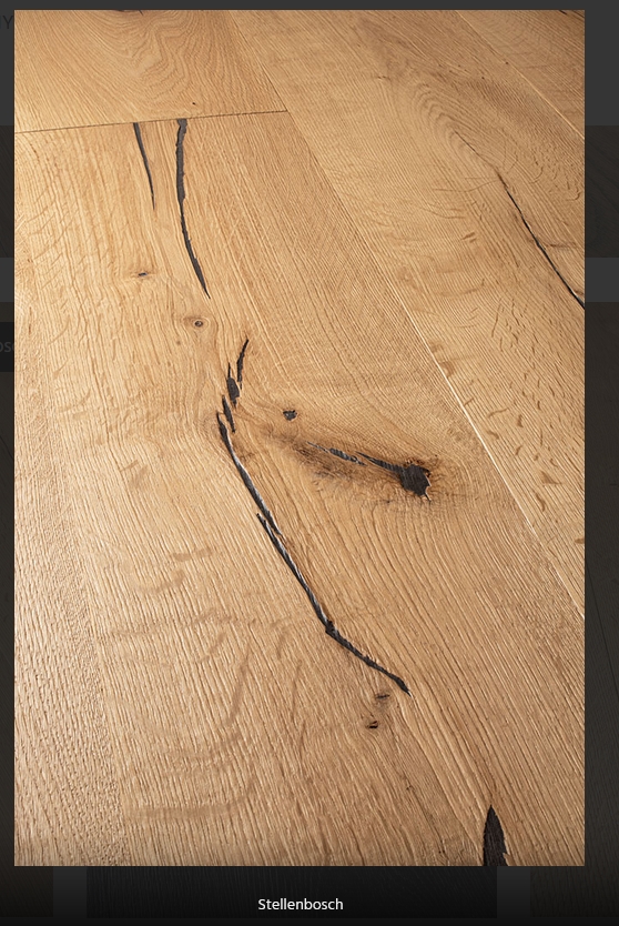 Parquet Stellenbosh 15- 4 x 190mm Brossé huile naturelle transparente 190 x 19cm, Bois, pour