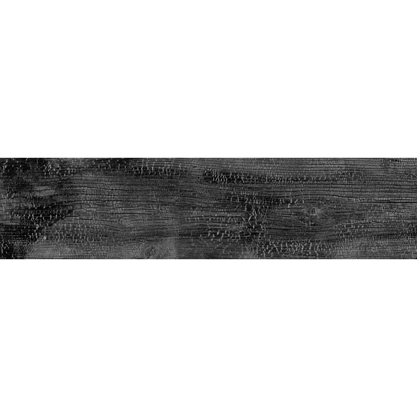 Carrelage aspect bois Yaki Black 90 x 20cm, Grès cérame, pour intérieur et extérieur