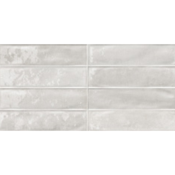 Faïence Yebala White 30 x 7.5cm, Pate blanche, pour intérieur et extérieur