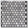 Mosaique Hex Gray Silver Mix