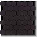 Mosaique Hex XL Natureglass Black matte