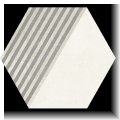 carrelage hexagonal Chicago Stripe