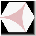 Carrelage hexagonal Porto Venere pink
