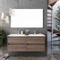 Ensemble meuble de salle de bains Siri 120 cm 4 tiroirs britannia