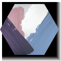 carrelage hexagonal Rothko Mix Colors