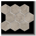 carrelage Titanium Brown Hexagon